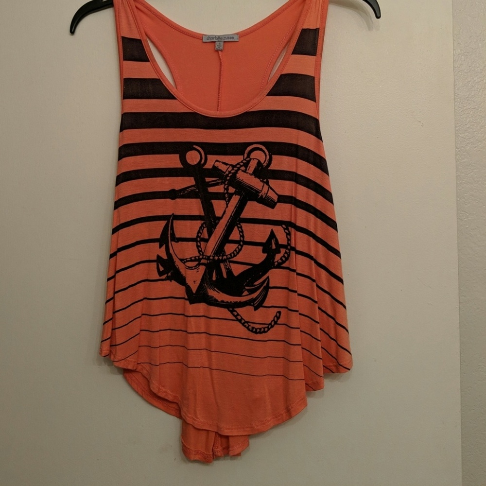 Peach color tank top